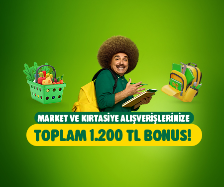 2025 Okul Alışverişi | Market ve Kırtasiyede Sürpriz Bonus Kazancı