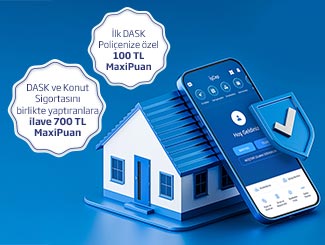 Evinizi Anadolu Sigorta ile Güvence Altına Alın, 800 TL’ye Varan MaxiPuan Kazanın