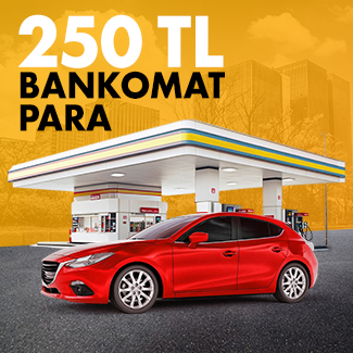 Bankomat Kart ile Akaryakıt Alışverişlerinize 250 TL Bankomat Para