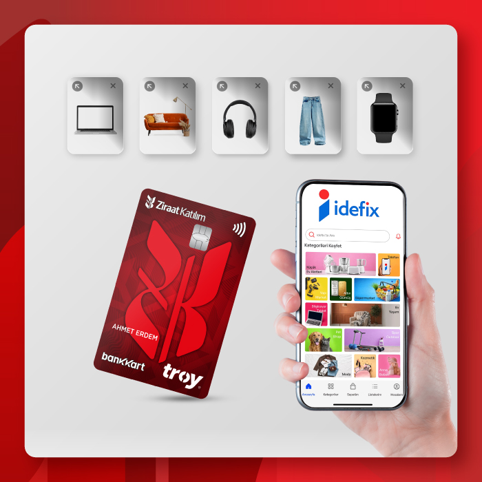TROY Kart'la İdefix'te 1.000 TL'ye Varan İndirim